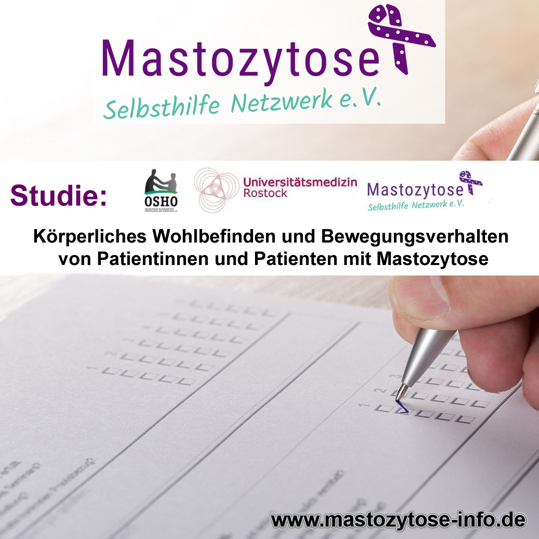 Fragebogenstudie Mastozytose - Mastozytose Selbsthilfe Netzwerk E.V.